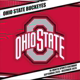 Ohio State University Buckeyes 2026 Wall Calendar