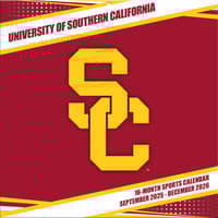 image NCAA USC Trojans 2026 Wall Calendar Main Product Image