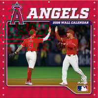 image MLB Los Angeles Angels 2026 Wall Calendar Main Product Image