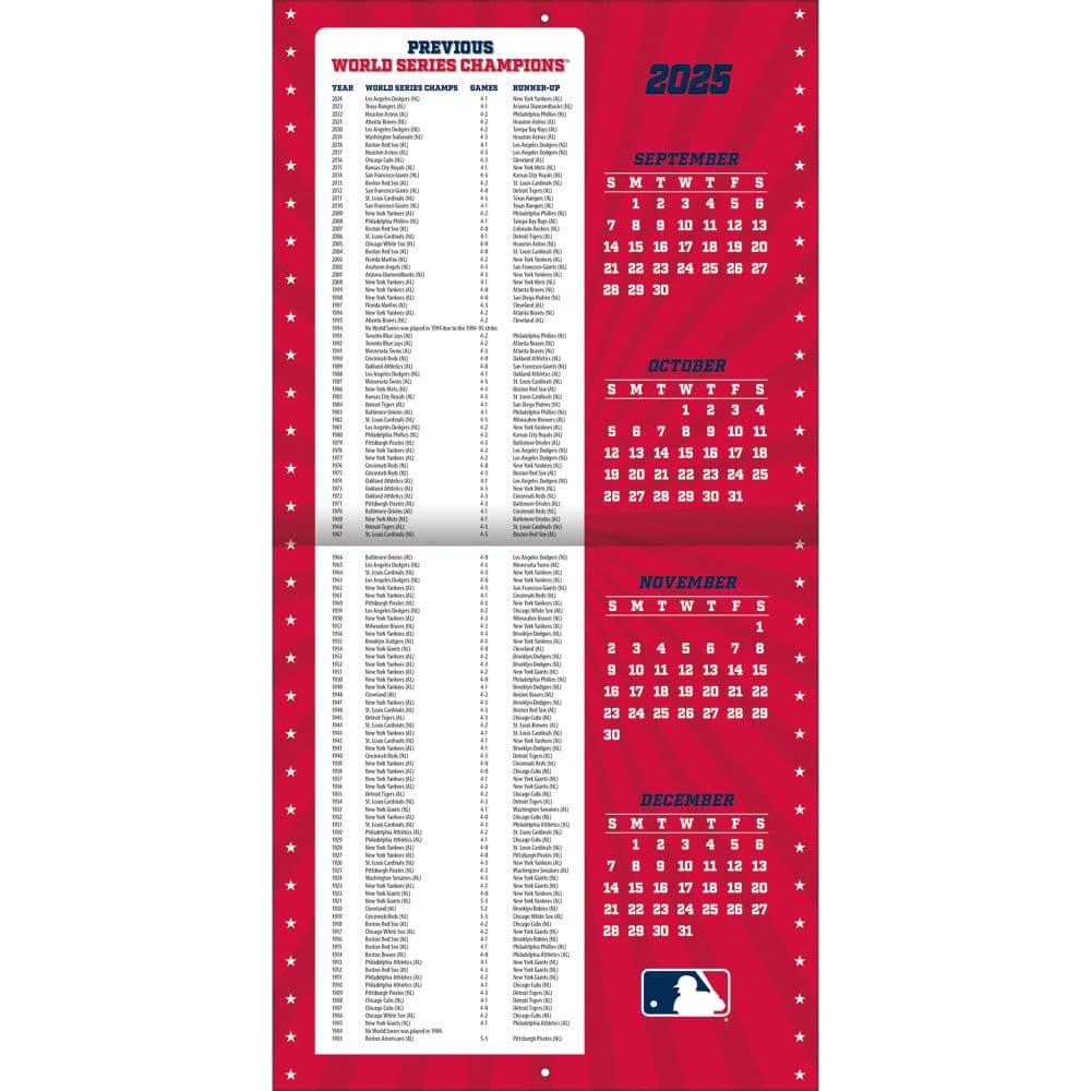 MLB Los Angeles Angels 2026 Wall Calendar Second Alternate Image