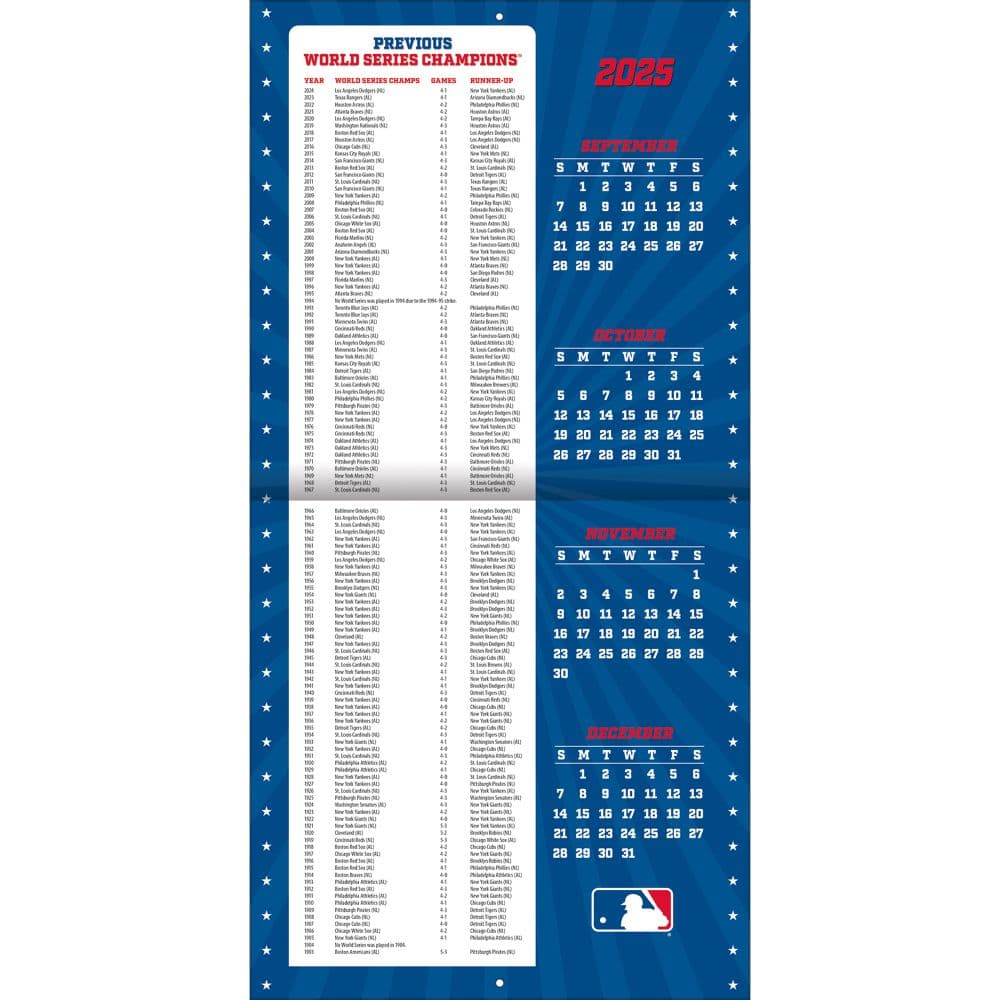 MLB Chicago Cubs 2026 Wall Calendar Second Alternate Image