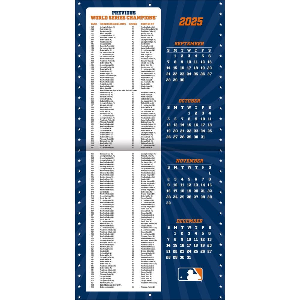 MLB Houston Astros 2026 Wall Calendar Second Alternate Image