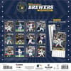 image MLB Milwaukee Brewers 2026 Wall Calendar First Alternate Image