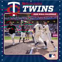 image MLB Minnesota Twins 2026 Wall Calendar Main Product Image