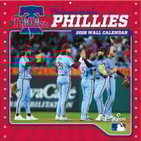 image MLB Philadelphia Phillies 2026 Wall Calendar Main Product Image
