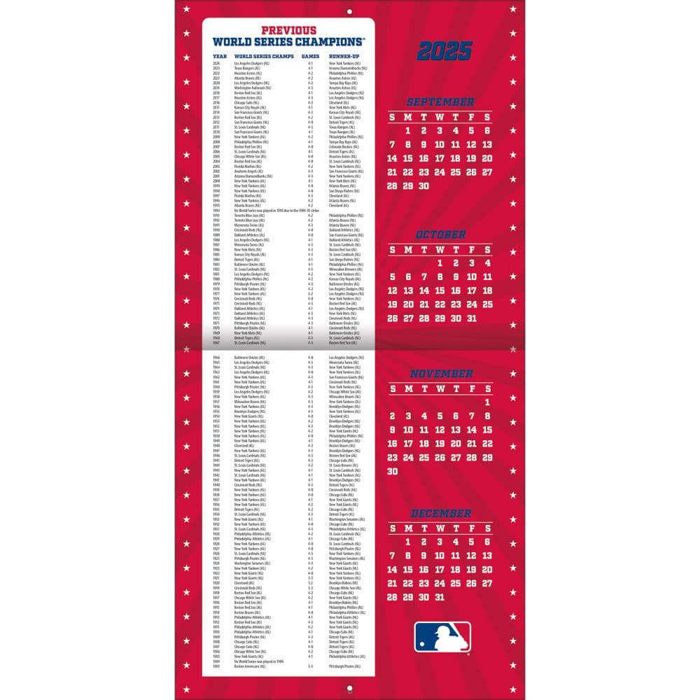 MLB Philadelphia Phillies 2026 Wall Calendar Second Alternate Image