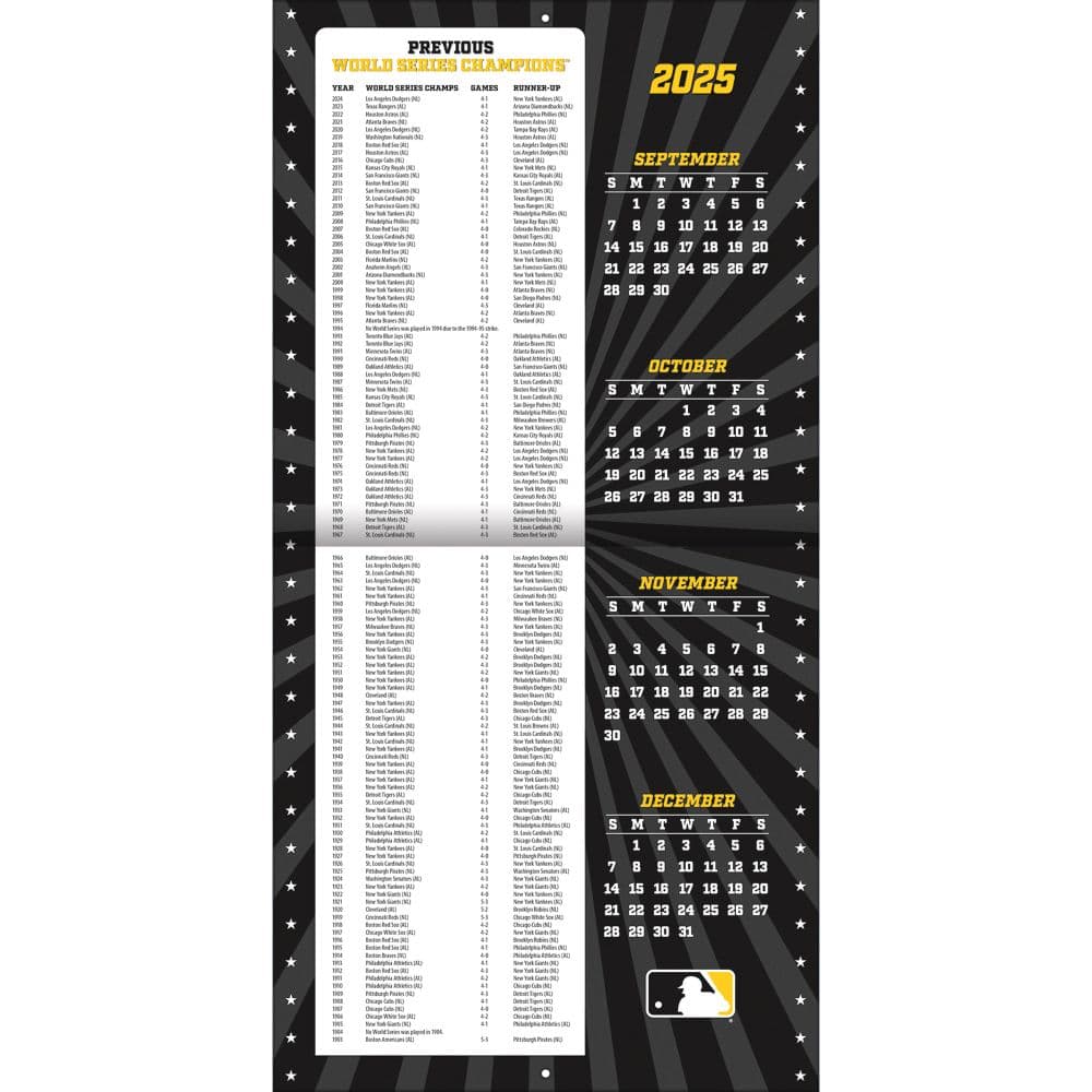 MLB Pittsburgh Pirates 2026 Wall Calendar Second Alternate Image