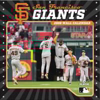 image MLB San Francisco Giants 2026 Wall Calendar Main Product Image
