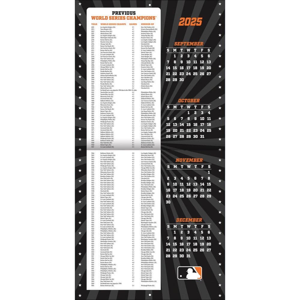 MLB San Francisco Giants 2026 Wall Calendar Second Alternate Image