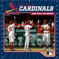 image MLB St Louis Cardinals 2026 Wall Calendar Main Product Image