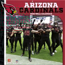 Arizona Cardinals 2026 Wall Calendar
