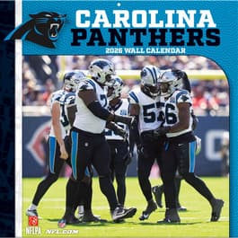 Carolina Panthers 2026 Wall Calendar