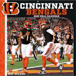 Cincinnati Bengals 2026 Wall Calendar