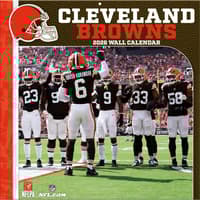 image NFL Cleveland Browns 2026 Wall Calendar Main Product Image