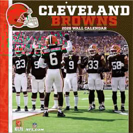 Cleveland Browns 2026 Wall Calendar