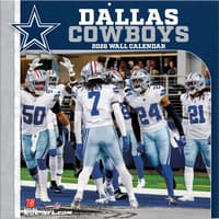 image NFL Dallas Cowboys 2026 Wall Calendar Main Product Image