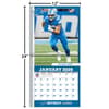 image NFL Detroit Lions 2026 Wall Calendar Fourth Alternate Image