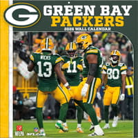 image NFL Green Bay Packers 2026 Wall Calendar Main Product Image