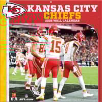 image NFL Kansas City Chiefs 2026 Wall Calendar Main Product Image