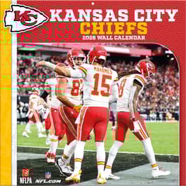 Kansas City Chiefs 2026 Wall Calendar