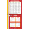 image NFL Kansas City Chiefs 2026 Wall Calendar Second Alternate Image