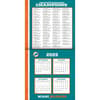 image NFL Miami Dolphins 2026 Wall Calendar Second Alternate Image