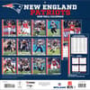 image NFL New England Patriots 2026 Wall Calendar First Alternate Image