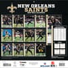 image NFL New Orleans Saints 2026 Wall Calendar First Alternate Image