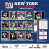 image NFL New York Giants 2026 Wall Calendar First Alternate Image