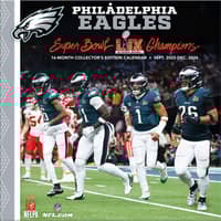 image NFL Philadelphia Eagles 2026 Wall Calendar Main Product Image