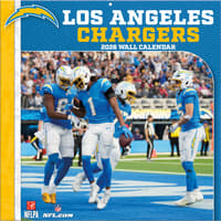 image NFL Los Angeles Chargers 2026 Wall Calendar Main Product Image