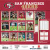 image NFL San Francisco 49ers 2026 Wall Calendar First Alternate Image