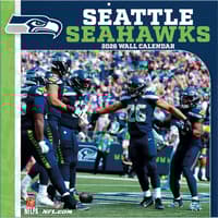 image NFL Seattle Seahawks 2026 Wall Calendar Main Product Image