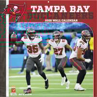 image NFL Tampa Bay Buccaneers 2026 Wall Calendar Main Product Image
