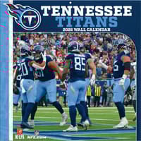image NFL Tennessee Titans 2026 Wall Calendar Main Product Image
