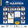 image NHL Buffalo Sabres 2026 Wall Calendar First Alternate Image