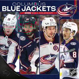 Columbus Blue Jackets 2026 Wall Calendar