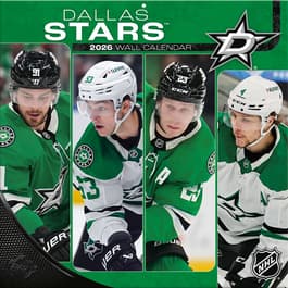 Dallas Stars 2026 Wall Calendar