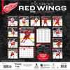 image NHL Detroit Red Wings 2026 Wall Calendar First Alternate Image