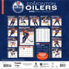 image NHL Edmonton Oilers 2026 Wall Calendar First Alternate Image