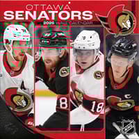 image NHL Ottawa Senators 2026 Wall Calendar Main Product Image