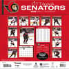 image NHL Ottawa Senators 2026 Wall Calendar First Alternate Image