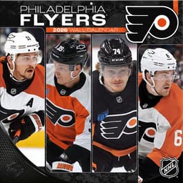 Philadelphia Flyers 2026 Wall Calendar