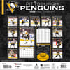 image NHL Pittsburgh Penguins 2026 Wall Calendar First Alternate Image