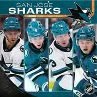 image NHL San Jose Sharks 2026 Wall Calendar Main Product Image