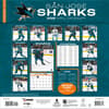image NHL San Jose Sharks 2026 Wall Calendar First Alternate Image