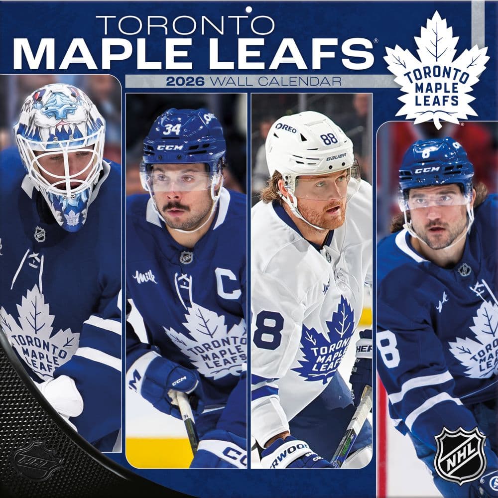 NHL Toronto Maple Leafs 2026 Wall Calendar Main Product Image