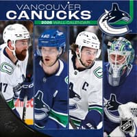 image NHL Vancouver Canucks 2026 Wall Calendar Main Product Image