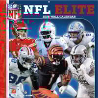 image NFL Elite 2026 Wall Calendar Main Product Image
