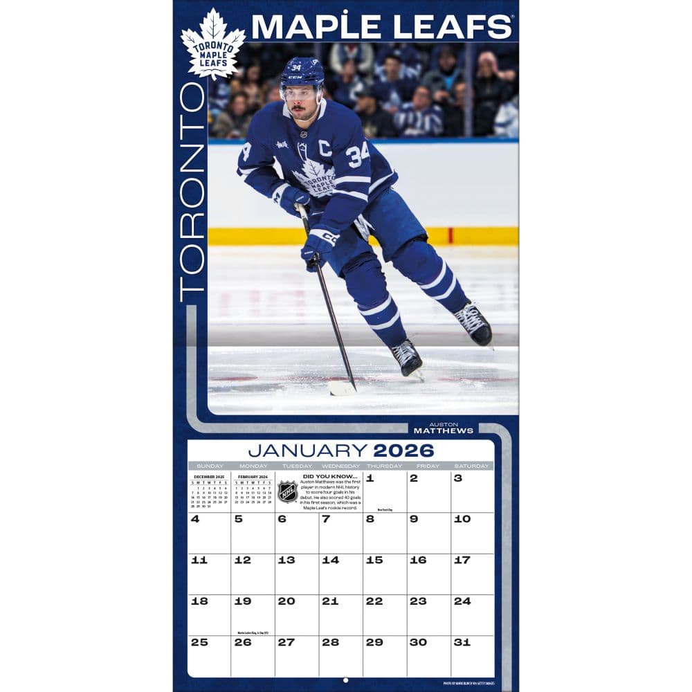 NHL Elite 2026 Wall Calendar Third Alternate Image
